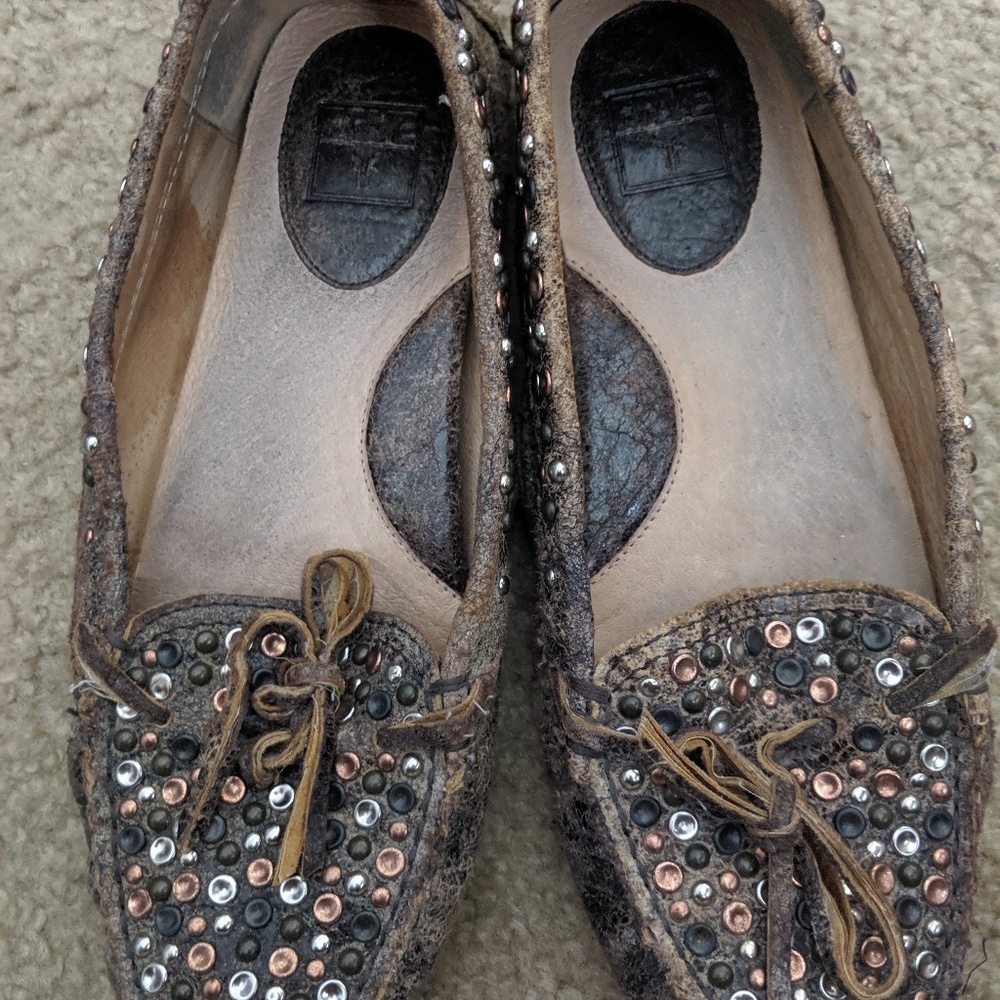 Frye loafers